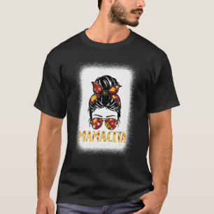 Cinco De Mayo Mamacita Messy Bun Glasses Mama Fies T-Shirt