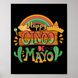 Cinco De Mayo Männer Frauen Kinder 5 De Mayo Mexik Poster