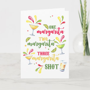 Cinco de Mayo Margarita Card Karte