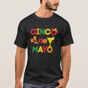 Cinco De Mayo Margarita und Tequila T-Shirt