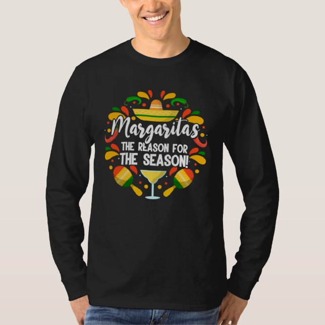 Cinco De Mayo Margaritas Reason For The Season 5 D T-Shirt (Vorderseite)