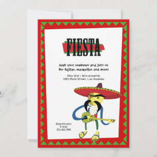 Cinco de Mayo Mariachi Fiesta Einladung