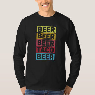 Cinco De Mayo Mexican Beer Taco Beer T-Shirt