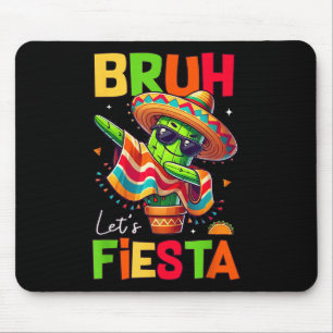 Cinco De Mayo Mexican Cactus Funny Lasse Fiesta Pa Mousepad