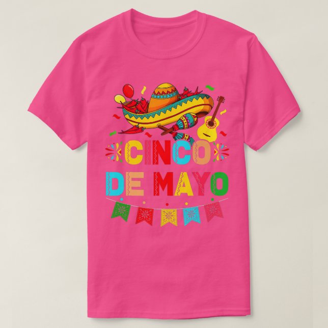 Cinco de Mayo Mexican Fiesta 5 De Mayo für Frauen T-Shirt (Design vorne)