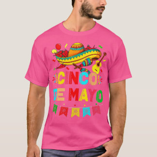 Cinco de Mayo Mexican Fiesta 5 De Mayo für Frauen T-Shirt