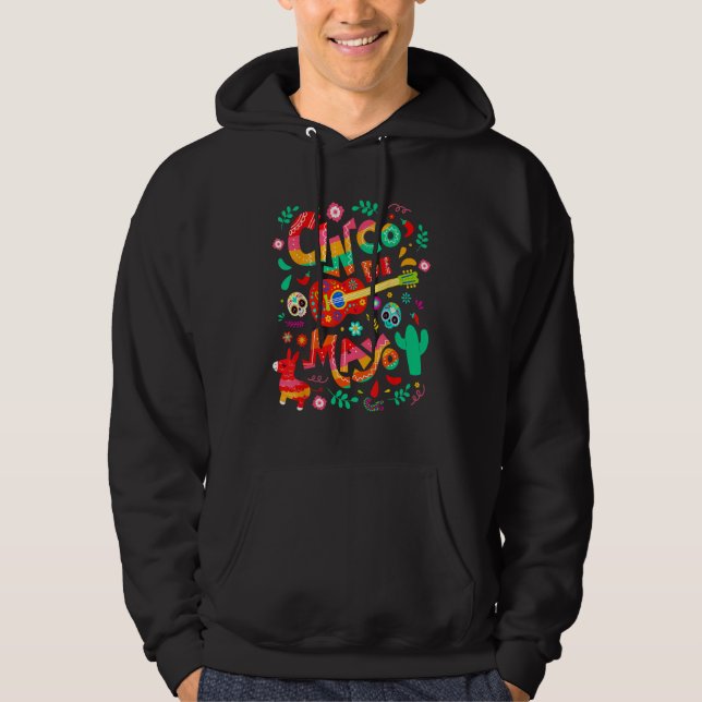 Cinco De Mayo  Mexican Fiesta 5 De Mayo Men Women Hoodie (Vorderseite)