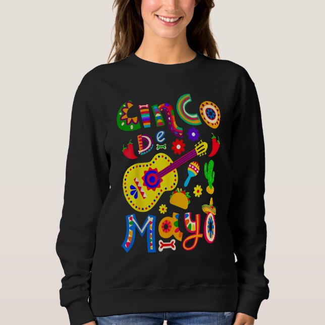 Cinco De Mayo Mexican Fiesta 5 De Mayo Women Men G Sweatshirt (Vorderseite)