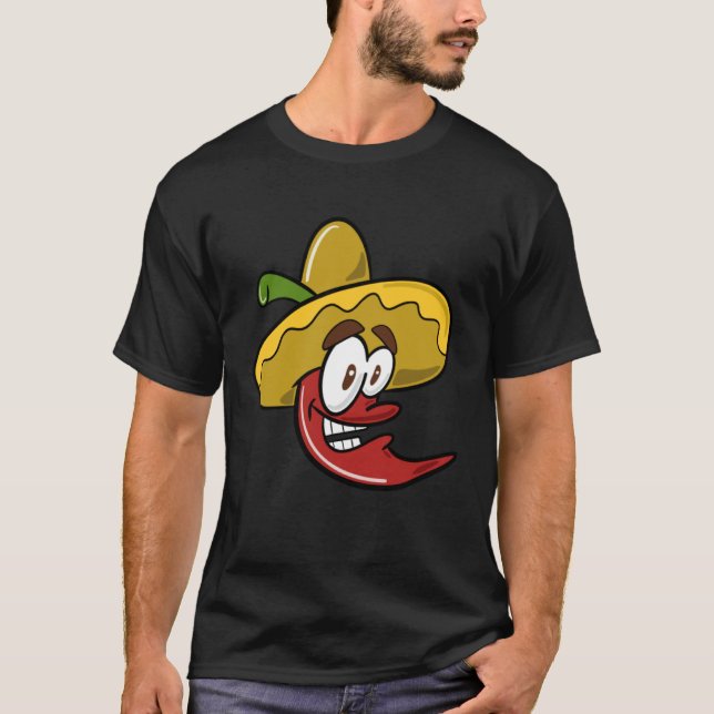 Cinco De Mayo Mexican Fiesta Spanish T-Shirt (Vorderseite)