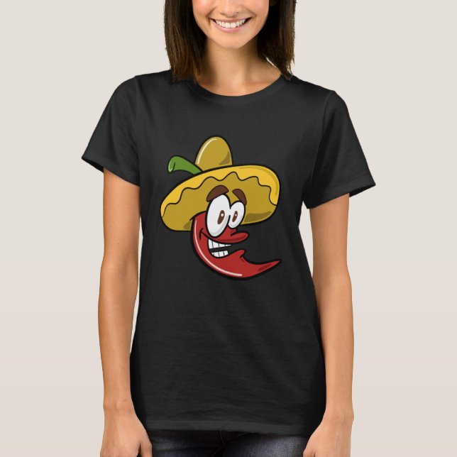 Cinco De Mayo Mexican Fiesta Spanish T-Shirt (Vorderseite)