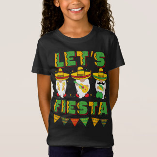 Cinco De Mayo Mexican Gnomes Lasse Fiesta T-Shirt