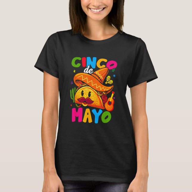 Cinco De Mayo Mexican Lets Fiesta 5 De Mayo Women  T-Shirt (Vorderseite)