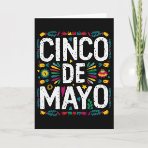 Cinco De Mayo Mexikanische Fiesta 5 De Mayo 3 Karte