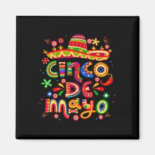 Cinco De Mayo Mexikanische Fiesta Feiern Sie 5 De Magnet