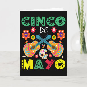 Cinco De Mayo Mexikanische Fiesta-Mannschaft 5 De Karte