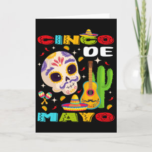 Cinco De Mayo Mexikanische Fiesta-Mannschaft 5 De Karte