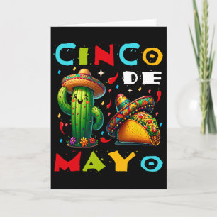 Cinco De Mayo Mexikanische Fiesta-Mannschaft 5 De Karte