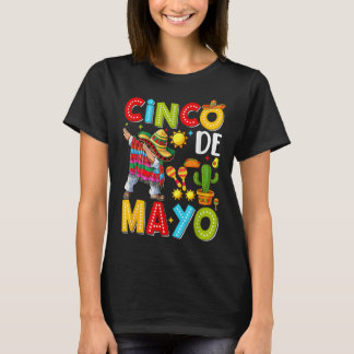 Cinco De Mayo-Mexikanische Fiesta-Mannschaft 5 De T-Shirt
