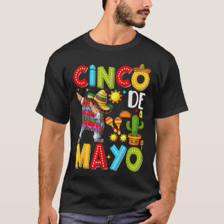 Cinco De Mayo Mexikanische Fiesta-Mannschaft 5 De T-Shirt
