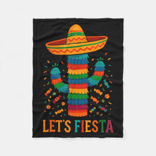 Cinco de Mayo mexikanische Kaktus-Party lustig las Fleecedecke