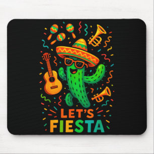 Cinco de Mayo mexikanische Kaktus-Party lustig las Mousepad