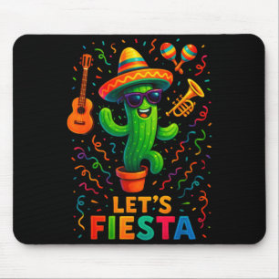 Cinco de mayo mexikanische Kaktus-Party lustig las Mousepad