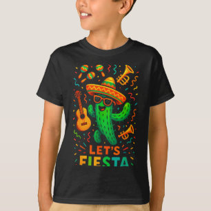 Cinco de Mayo mexikanische Kaktus-Party lustig las T-Shirt