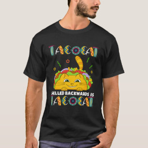 Cinco De Mayo Mexikanische Tacocat-Katze Für Kinde T-Shirt