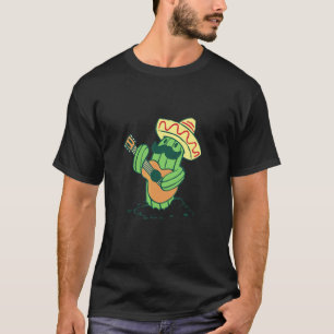Cinco De Mayo Mexikanischer Kaktus mit Sombrero un T-Shirt