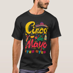 Cinco De Mayo Mexikanischer Taco Lustig 5 De Mayo T-Shirt