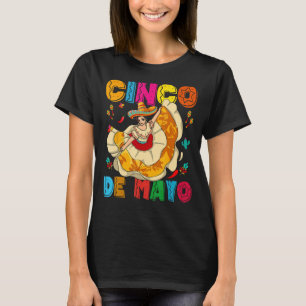 Cinco De Mayo Mexikanisches Mädchen tanzt Jarabe T T-Shirt