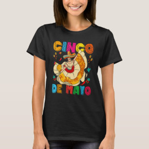 Cinco De Mayo Mexikanisches Mädchen tanzt Jarabe T T-Shirt