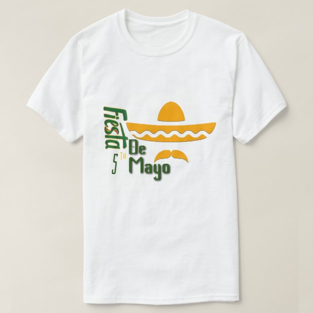 Cinco De Mayo Minimalist T-Shirt (Design vorne)