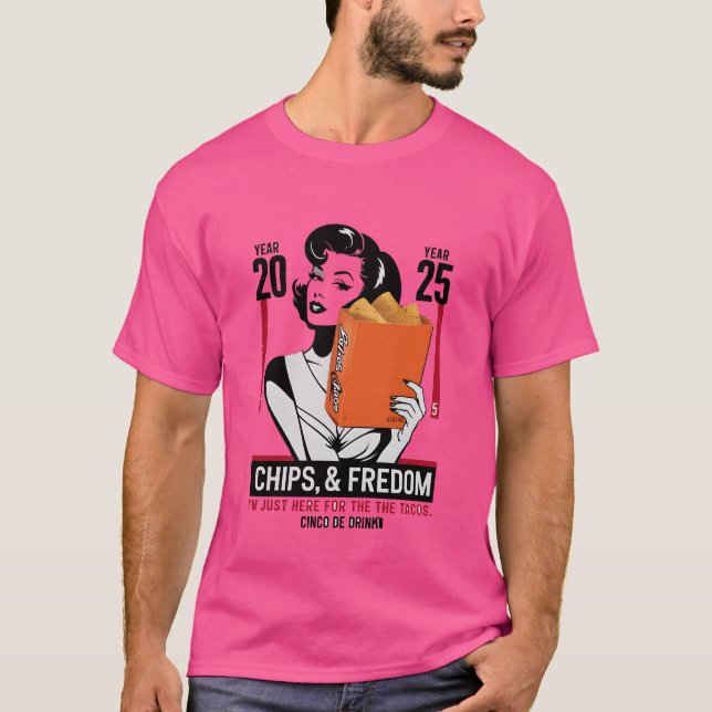Cinco de Mayo - Nacho Average Fiesta T-Shirt (Vorderseite)