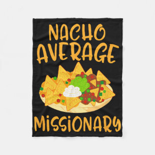 Cinco De Mayo Nacho Durchschnittlicher Missionar M Fleecedecke