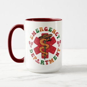 Cinco de Mayo Notfallabteilung Fiesta Krankenschwe Tasse