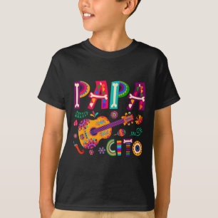 Cinco De Mayo Papacito Flower Papa Cito Mexikanisc T-Shirt