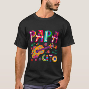 Cinco De Mayo Papacito Flower Papa Cito Mexikanisc T-Shirt