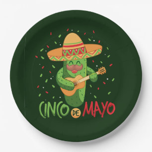 Cinco De Mayo Papierplatte Pappteller