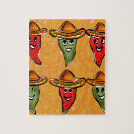 Cinco de Mayo Paprikaschoten Puzzle