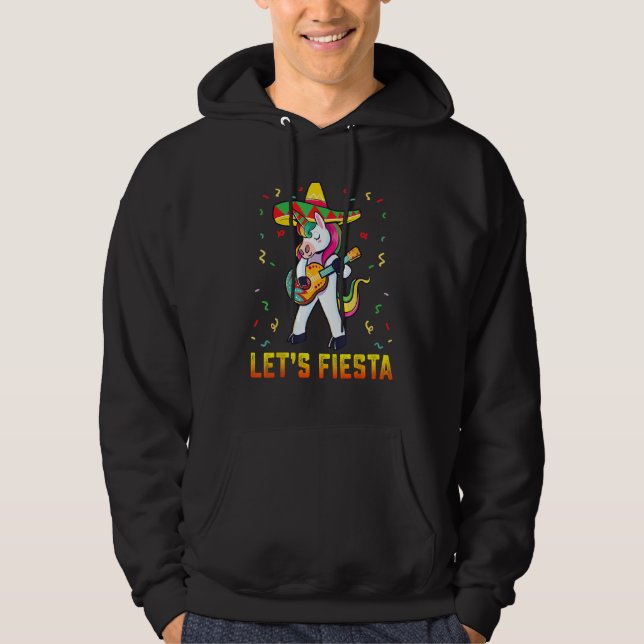 Cinco De Mayo Party Lets Fiesta Dancing Mexican Un Hoodie (Vorderseite)
