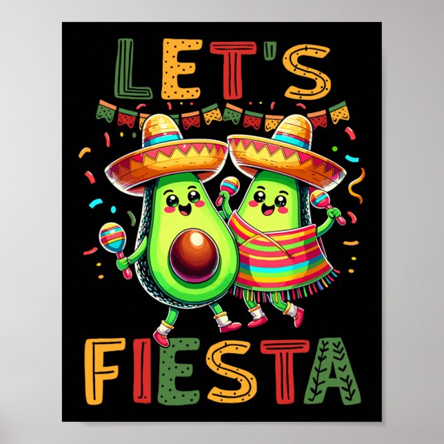 Cinco De Mayo Party Mexican Fiesta Poster (Vorne)