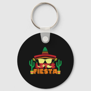 Cinco De Mayo-Party-Shirt Lass uns Fiesta Mexikani Schlüsselanhänger