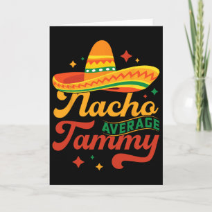 Cinco De Mayo Personalisiertes Hemd Nacho Durchsch Karte