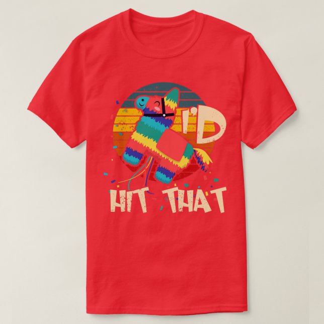 Cinco de Mayo Pinata Id hat festgestellt, dass T-Shirt (Design vorne)