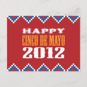 Cinco de Mayo Postcard Postkarte