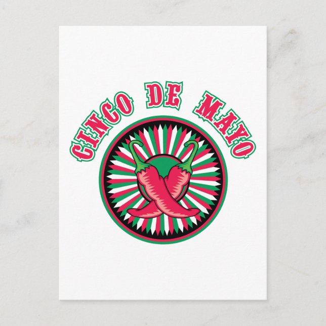 CINCO DE MAYO POSTKARTE (Vorderseite)