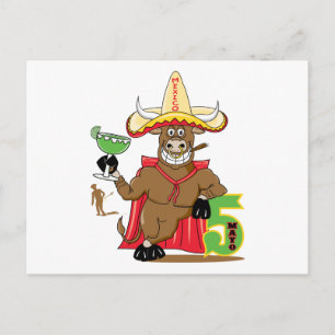 Cinco de Mayo Postkarte