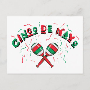 Cinco de Mayo Postkarte