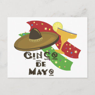 Cinco de Mayo Postkarte